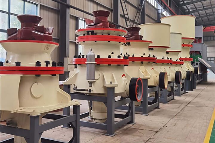 Single cylinder hydraulic cone crusher