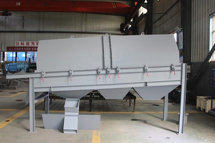 Rotary drum screen