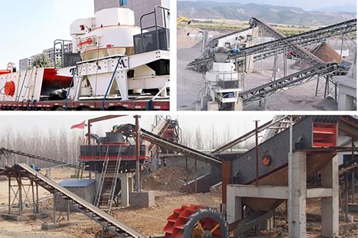 Sand making prodution plant