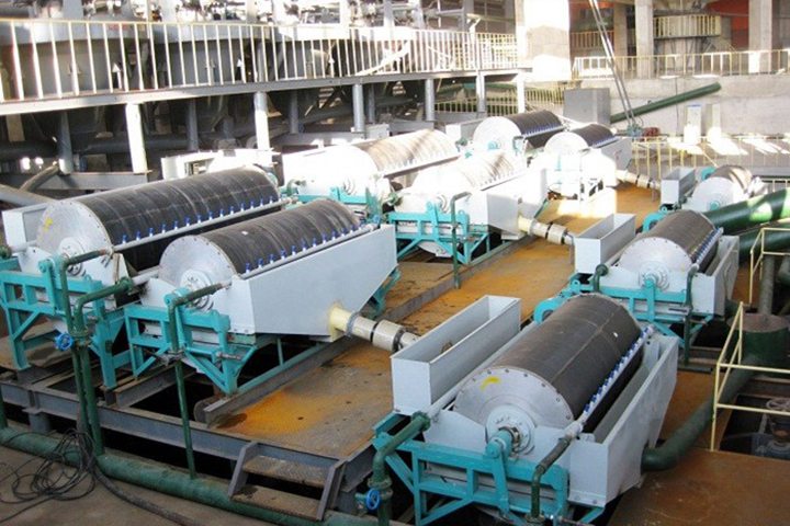 Wet magnetic separator