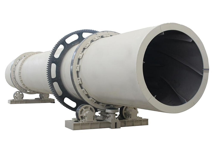 Ore slag dryer