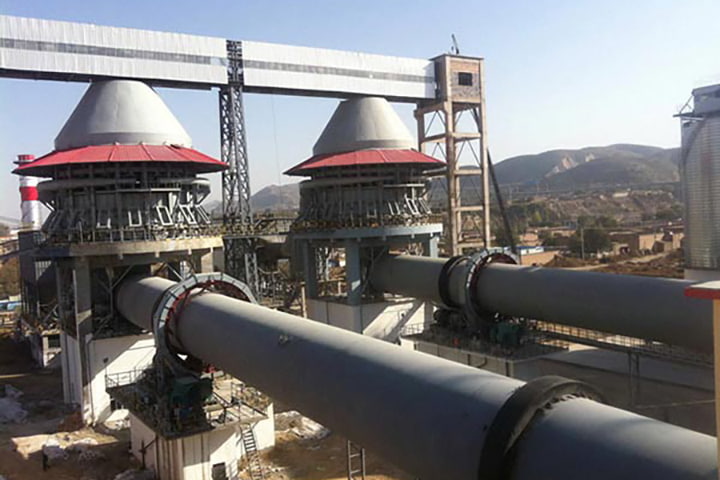 Bauxite rotary kiln