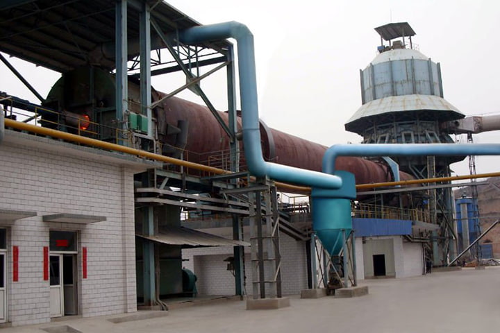 Gypsum rotary kiln