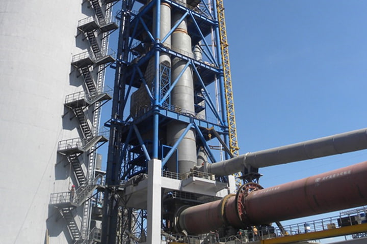 Vertical preheater