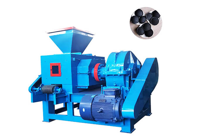 Coal briquetting press machine